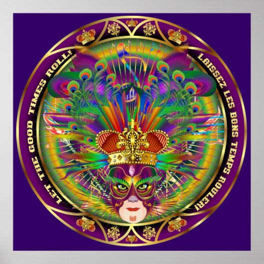 Thema van feestpartij: Uitzicht notities Poster (Voorkant)