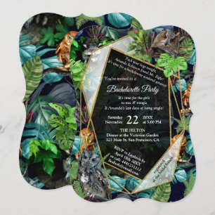 Thema van het feest van de nacht kaart