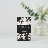 Thema van het landspatroon voor Westerne Koe Visitekaartje (Staand voorkant)