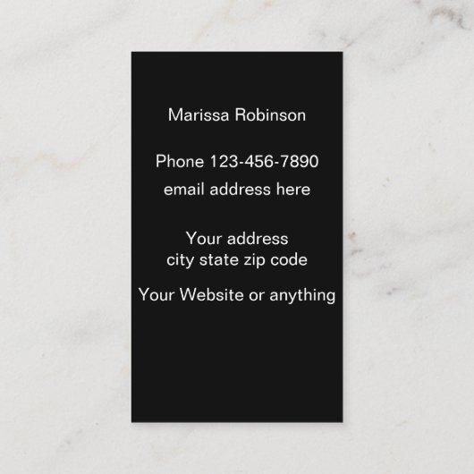 Thema van het landspatroon voor Westerne Koe Visitekaartje (Achterkant)