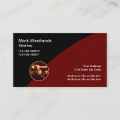 Thema van het moderne Openbaar Ministerie Visitekaartje (Voorkant)