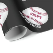 Thema | van sporten de Gepersonaliseerde Naam van Cadeaupapier (Rol Hoek)