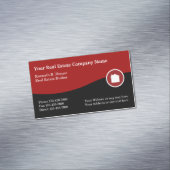 Thema Vastgoedindustrie Magnetisch Visitekaartje (Voorbeeld)