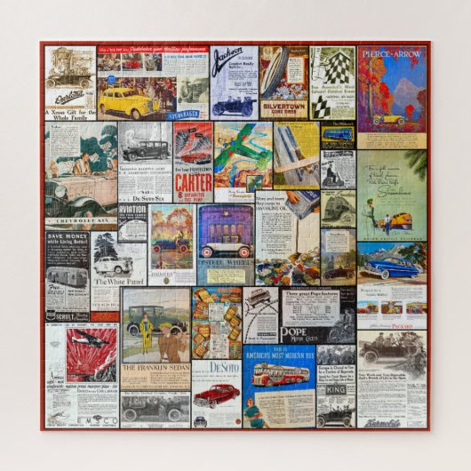 THEMA VERVOERSADVERTENTIES LEGPUZZEL (Verticaal)