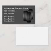 Thema voor banden voor autodiensten visitekaartje (Voorkant / Achterkant)