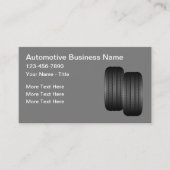 Thema voor banden voor autodiensten visitekaartje (Voorkant)