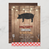 Thema voor bijtende varkensstapel kaart (Voorkant / Achterkant)