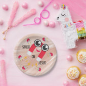 Thema voor Christelijke feestelijkheden Papieren Bordje (Feest)