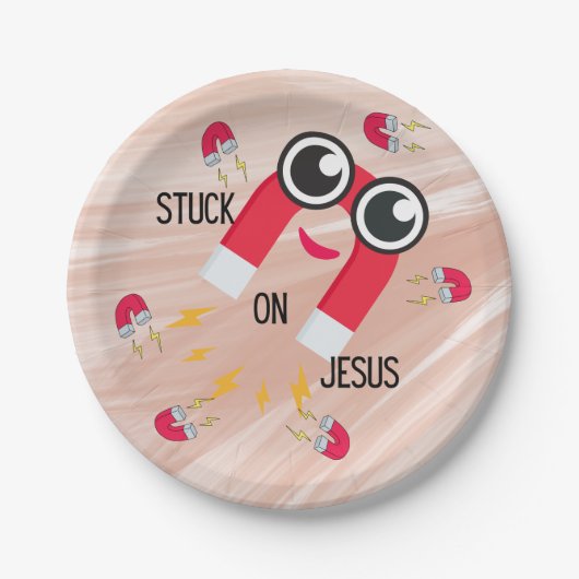 Thema voor Christelijke feestelijkheden Papieren Bordje (Voorkant)