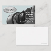 Thema voor digitale fotograaf visitekaartje (Voorkant / Achterkant)