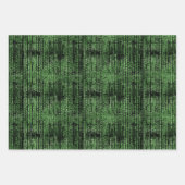 Thema voor gegevenspatroon voor computerprogramma' inpakpapier vel (Voorkant 3)