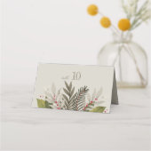 Thema voor gemuteerde botanische stoffen | Tan| We Plaatskaartje (Achterkant)