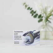 Thema voor gereedschapsauto's visitekaartje (Staand voorkant)