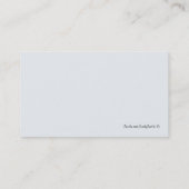 Thema voor gereedschapsauto's visitekaartje (Achterkant)