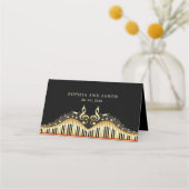 Thema voor Gold en Black Music Plaatskaartje (Achterkant)