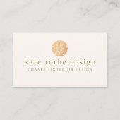 Thema voor goudmakreel visitekaartje (Voorkant)