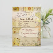 Thema voor het uitnodigen van weddenschappen op be kaart (Staand voorkant)