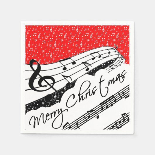 Thema voor kerst servet (Voorkant)