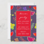 Thema voor moderne kleurrijke thematormatronen kaart (Voorkant)