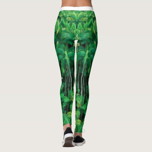 Thema voor regenwoud leggings (Achterkant)