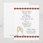 Thema voor repetitief Football Kaart (Voorkant / Achterkant)