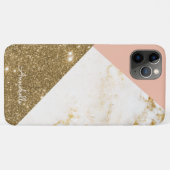 Thema voor roze en goudmarmer Case-Mate iPhone case (Achterkant (horizontaal))