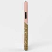 Thema voor roze en goudmarmer Case-Mate iPhone case (Achterkant/rechts)