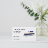 Thema voor toeristische Natuur Visitekaartje (Staand voorkant)