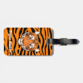 Thema voor tweezijdig bagagelabel "tijger zuster" (Achterkant horizontaal)