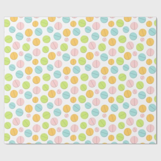 Thema voor urses Pill Cadeaupapier (Vlak)