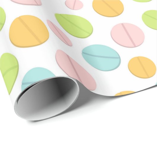 Thema voor urses Pill Cadeaupapier (Rol Hoek)