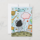 Thema voor virtuele feestdag kaart (Achterkant)