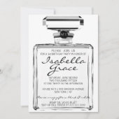 Thema voor zwarte en witte Mode 1ST Birthday Party Kaart (Voorkant)