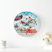 Thema zeehondenvarken Anchor Starfish Beach Grote Klok (Huis)