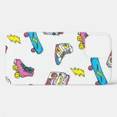 themaachtergrond met sneakers-radio-schaats Case-Mate iPhone case (Achterkant (horizontaal))