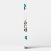 themaachtergrond met sneakers-radio-schaats Case-Mate iPhone case (Achterkant / Links)