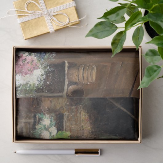  themadocument over de vliegenmarkt van Parijs Tissuepapier (Geschenk)