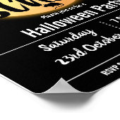 themaevenement van de partij Halloween Poster (Hoek)