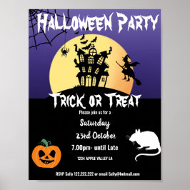 themaevenement van de partij Halloween Poster