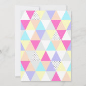 themalag van 80 jaar, roller schaats party kaart (Achterkant)