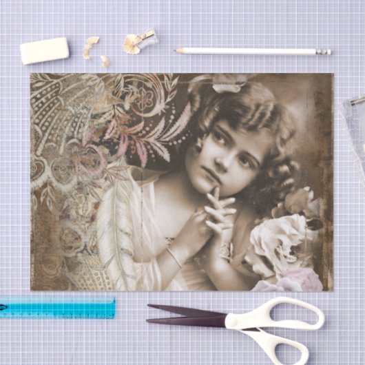  themapapier voor meisjes tissuepapier (Craft)