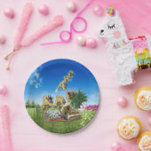 thema's ABC Capital Alphabet Papieren Bordje (Feest)