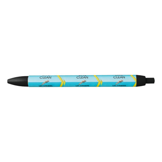 THEMA'S reinigen Zwarte Inkt Pen (Voorkant)