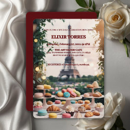 Thema's van het tijdschrift Paris Patisseries Maca Kaart