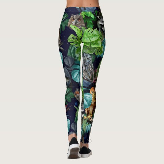 Thema's voor de viering van nachtfeesten leggings (Achterkant)