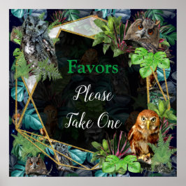 Thema's voor de viering van nachtfeesten poster