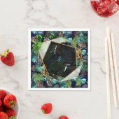 Thema's voor de viering van nachtfeesten servet (Insitu)