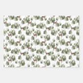 Thema's voor het thema waterverf bossen inpakpapier vel (Voorkant 3)