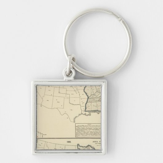 Thematische Verenigde Staten Sleutelhanger (Voorkant)