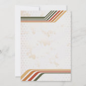 themauitnodiging voor 70-jarige verjaardag kaart (Achterkant)